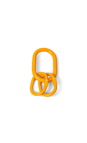  Metal ring for slings with ovals A 347 28 mm 12 TON
