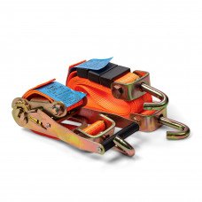 Ремінь для автовозу на 5т (з поворотними гаками)