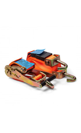 Ремінь для автовозу на 5т (з поворотними гаками)