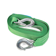 Трос буксирувальний ТБ-3,5-4,5 гак - гак (зелений)