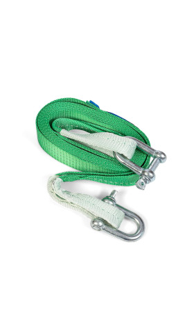 Трос буксирувальний ТБ-3,5-4,5  петля(зелений)