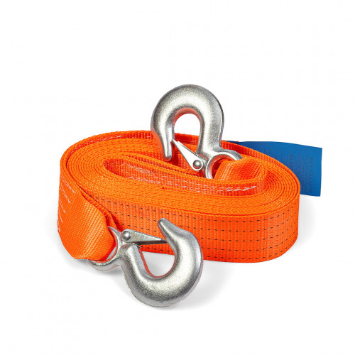Трос буксирувальний 5т 6м з гачками