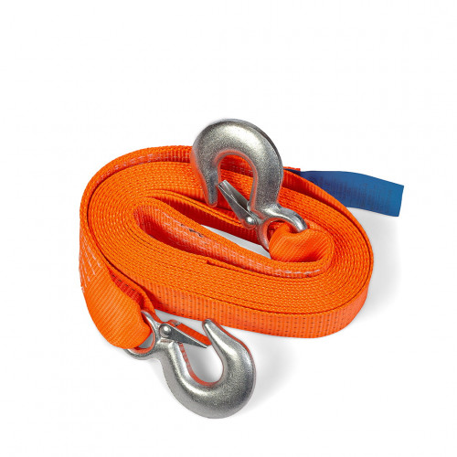 Трос буксирувальний 5т 6м з гачками