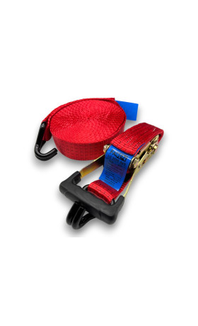 Ремінь стяжний FADEN 5т 12м (гумова ручка)